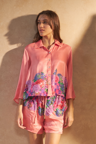 ROSE RED PINK - BONNIE TOP