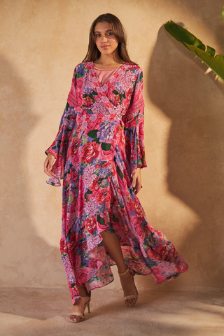 ROSE RED PINK - DAISY DRESS