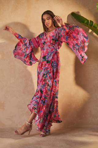 ROSE RED PINK - DAISY DRESS