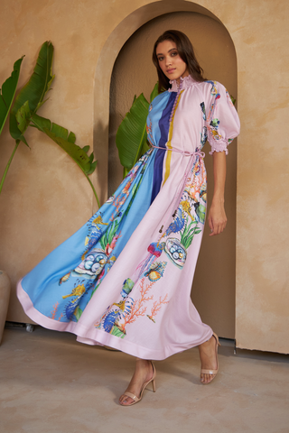 SHELLS MULTICOLOUR - ALKA DRESS