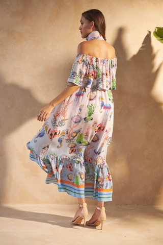 SHELLS MULTICOLOUR - BLOOSOM DRESS