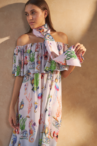 SHELLS MULTICOLOUR - BLOOSOM DRESS