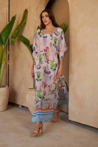 SHELLS MULTICOLOUR - PEONY DRESS