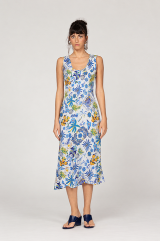 PAPIER COLLE LIGHT BLUE - TULIP DRESS