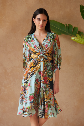 ZEBRA MULTICOLOUR - ANASTASIA DRESS