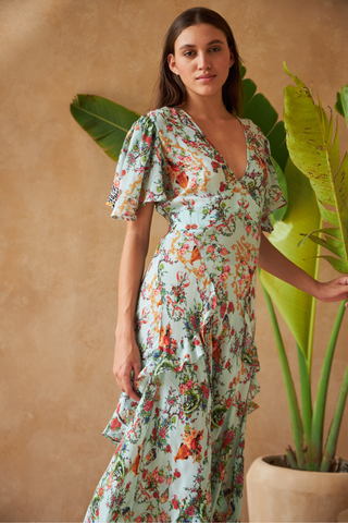 ZEBRA MULTICOLOUR - ASTER DRESS