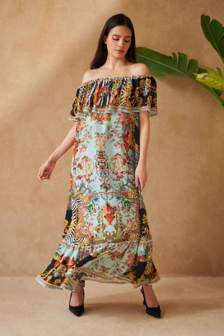 ZEBRA MULTICOLOUR - BLOOSOM DRESS