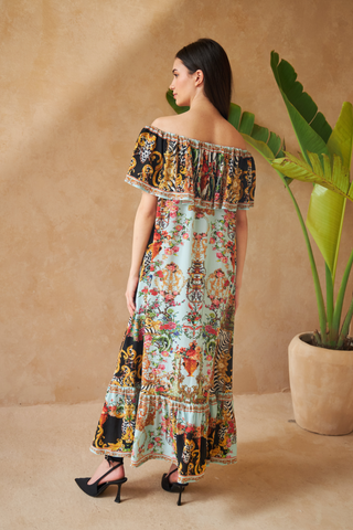ZEBRA MULTICOLOUR - BLOOSOM DRESS
