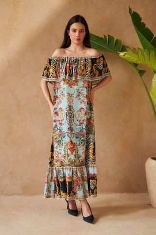 ZEBRA MULTICOLOUR - BLOOSOM DRESS
