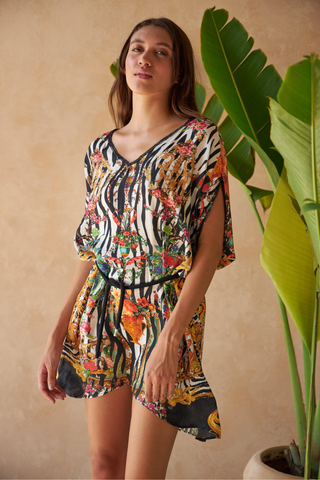 ZEBRA MULTICOLOUR - DAFFODIL DRESS