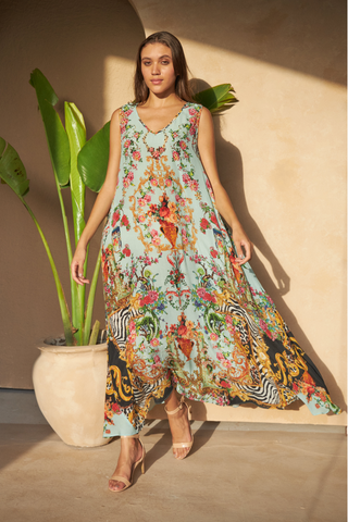 ZEBRA MULTICOLOUR - DAPHNE DRESS