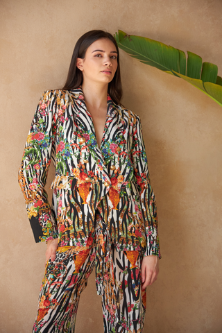 ZEBRA MULTICOLOUR - DATURA BLAZER