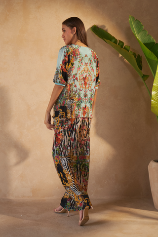 ZEBRA MULTICOLOUR - LILY TOP