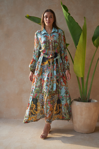 ZEBRA MULTICOLOUR - MAHONIA DRESS
