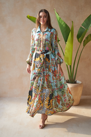 ZEBRA MULTICOLOUR - MAHONIA DRESS