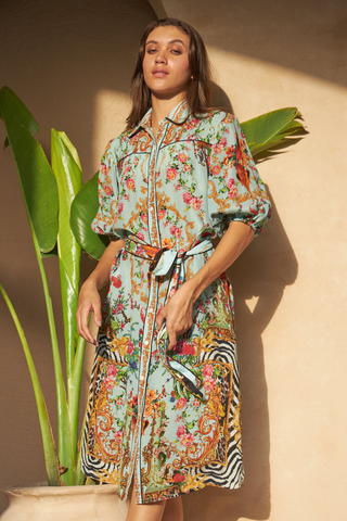 ZEBRA MULTICOLOUR - PANSY DRESS