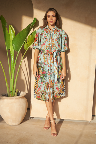 ZEBRA MULTICOLOUR - PANSY DRESS