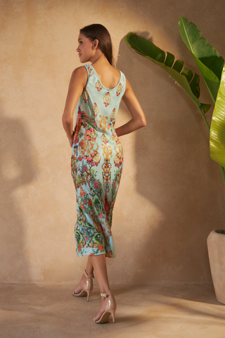 ZEBRA MULTICOLOUR - TULIP DRESS