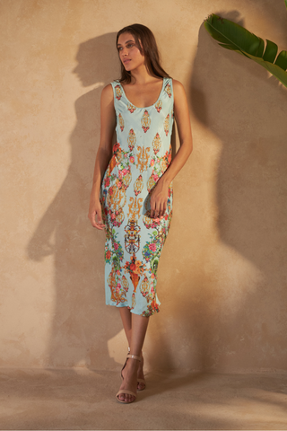 ZEBRA MULTICOLOUR - TULIP DRESS