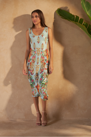 ZEBRA MULTICOLOUR - TULIP DRESS