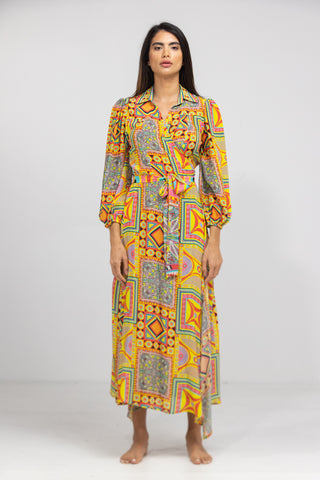 HOBART - SHIRT COLLAR DRESS