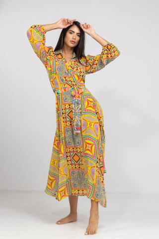 HOBART - SHIRT COLLAR DRESS