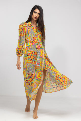 HOBART - SHIRT COLLAR DRESS