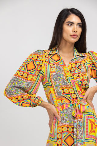 HOBART - SHIRT COLLAR DRESS