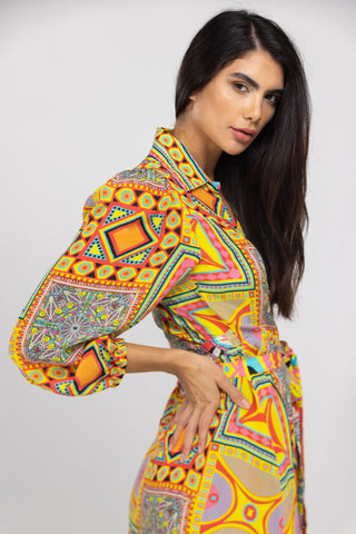 HOBART - SHIRT COLLAR DRESS