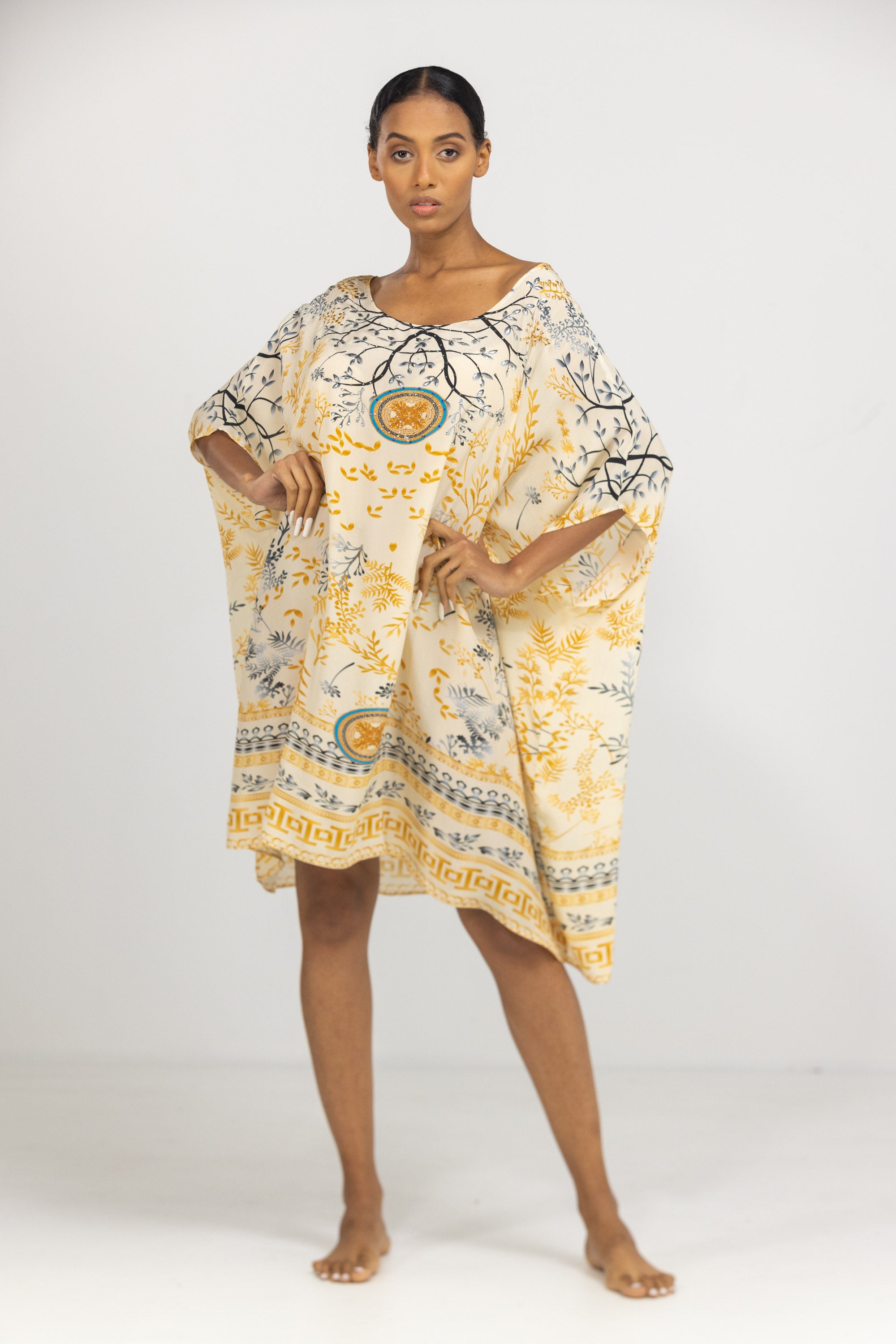 BRISBANE - SHORT BOX KAFTAN