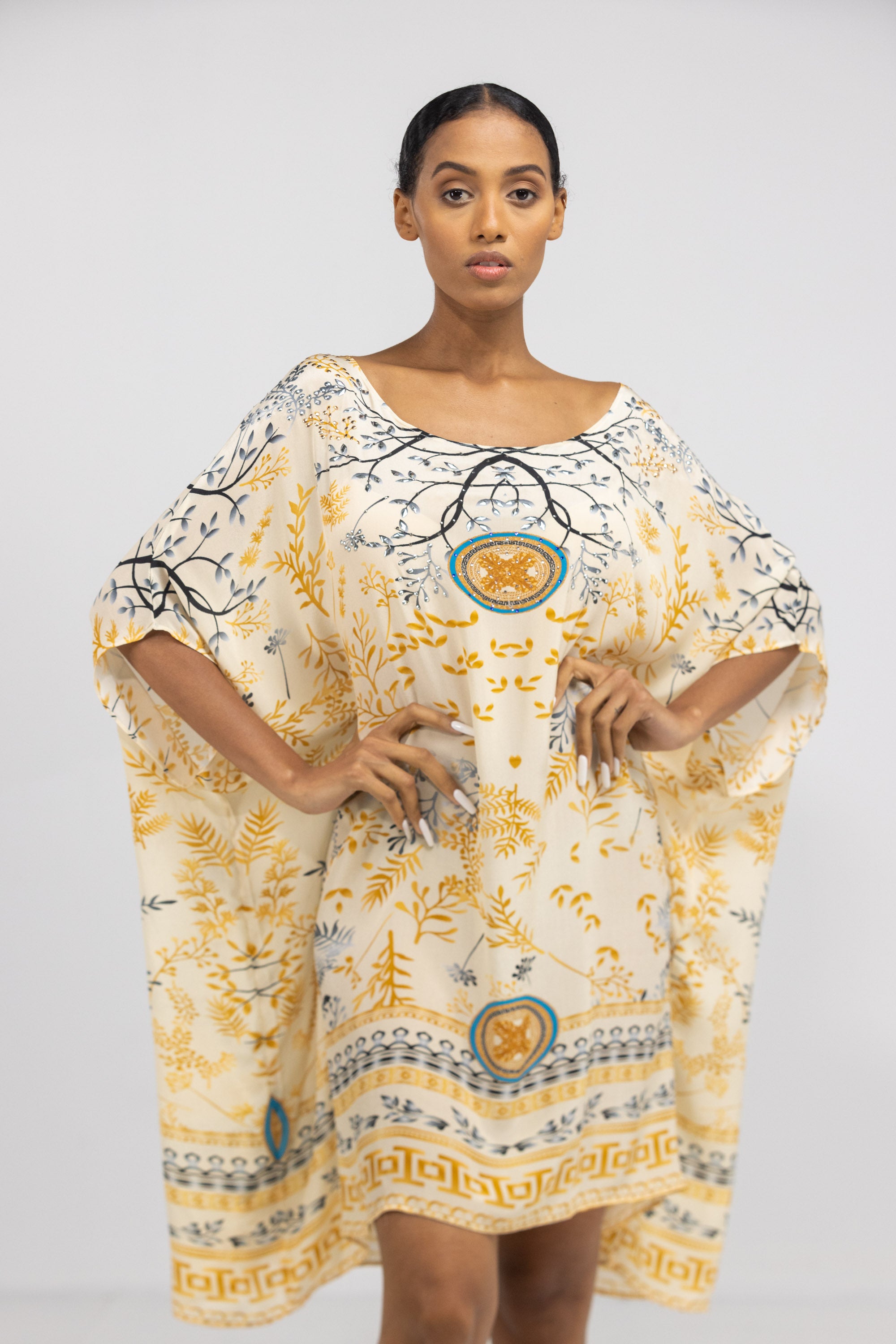 BRISBANE - SHORT BOX KAFTAN