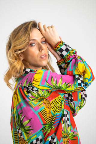 PANTHERA - PUFF SLEEVE SHIRT