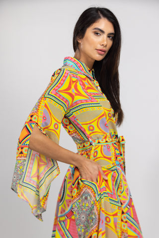 HOBART - NEW SLEEVE FREYA DRESS