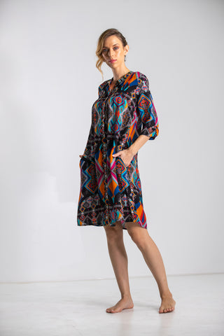 HIMBA AFRICANA - PINTUCK DRESS