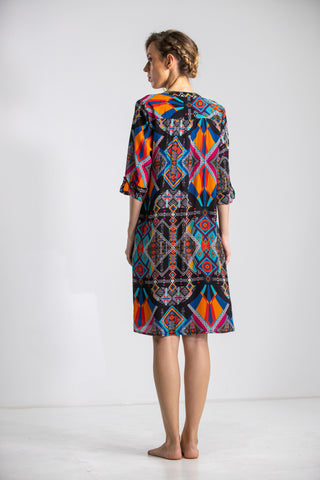 HIMBA AFRICANA - PINTUCK DRESS