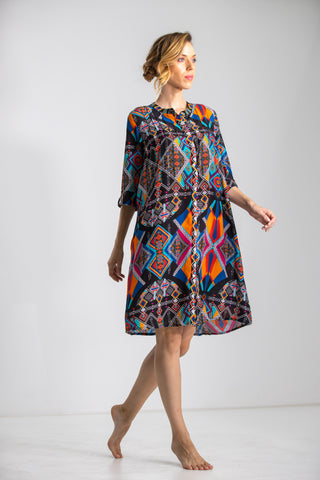 HIMBA AFRICANA - PINTUCK DRESS