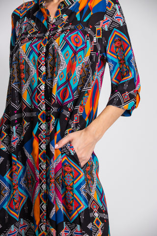 HIMBA AFRICANA - PINTUCK DRESS