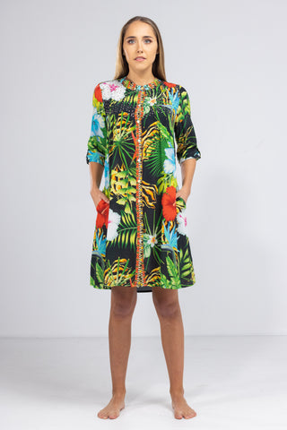 DARWIN - PINTUCKS DRESS