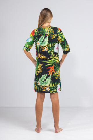 DARWIN - PINTUCKS DRESS