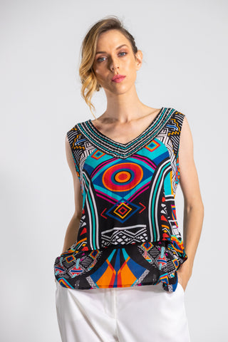 HIMBA AFRICANA - LAYERED TANK TOP