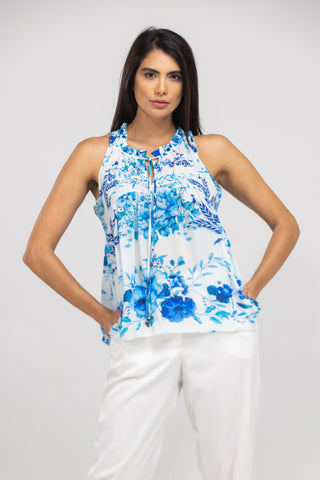 SYDNEY - FRILL ARMHOLE TOP
