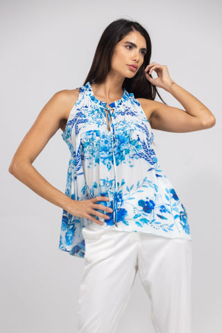 SYDNEY - FRILL ARMHOLE TOP