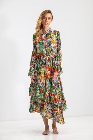 FLORIADE - UNEVEN HEM DRESS