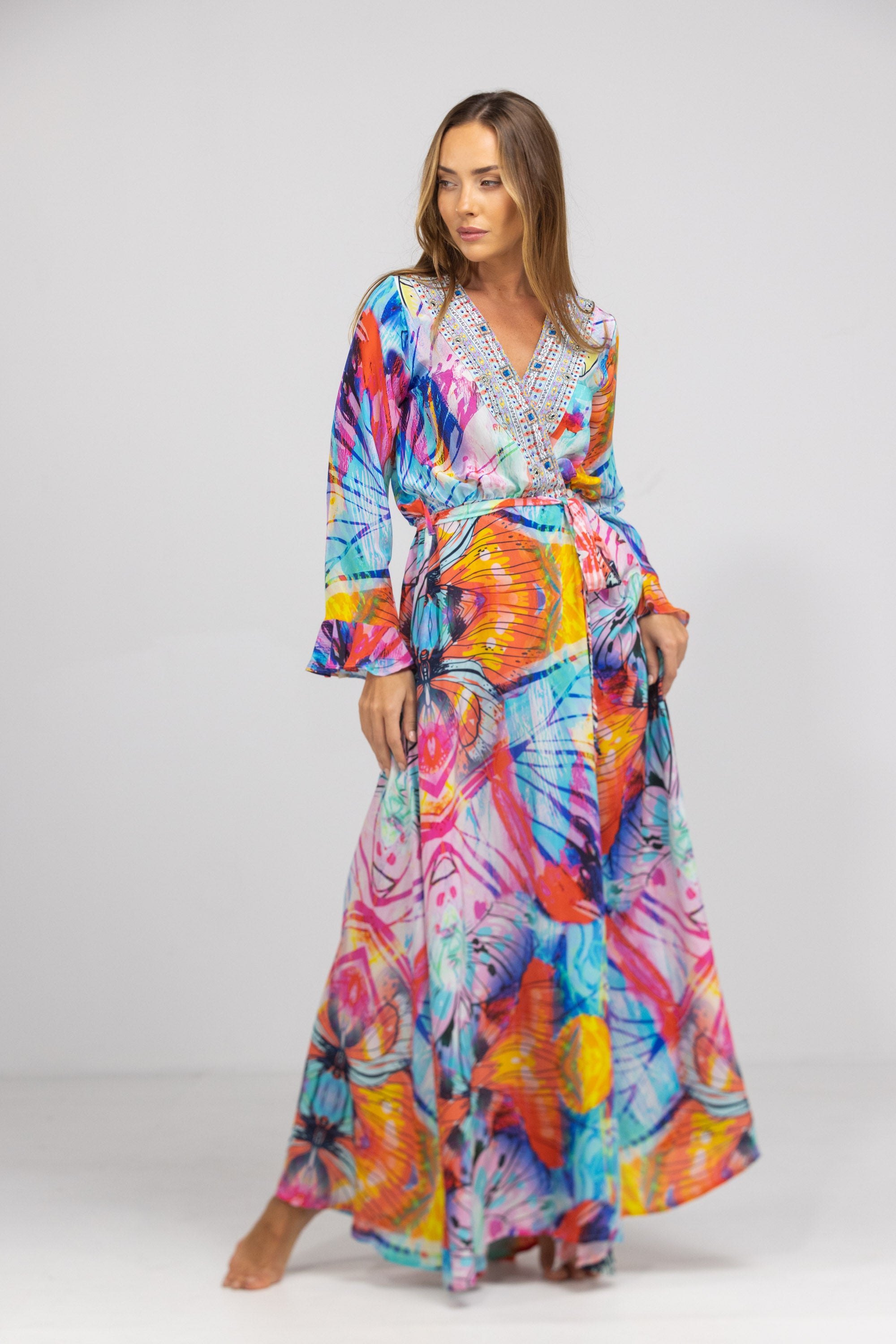CANBERRA - LUXE LONG ROBE