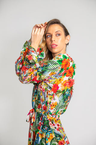FLORIADE - UNEVEN HEM DRESS
