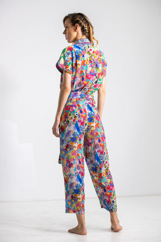 BOBOLI GARDENIA - CAP SLEEVE JUMPSUIT