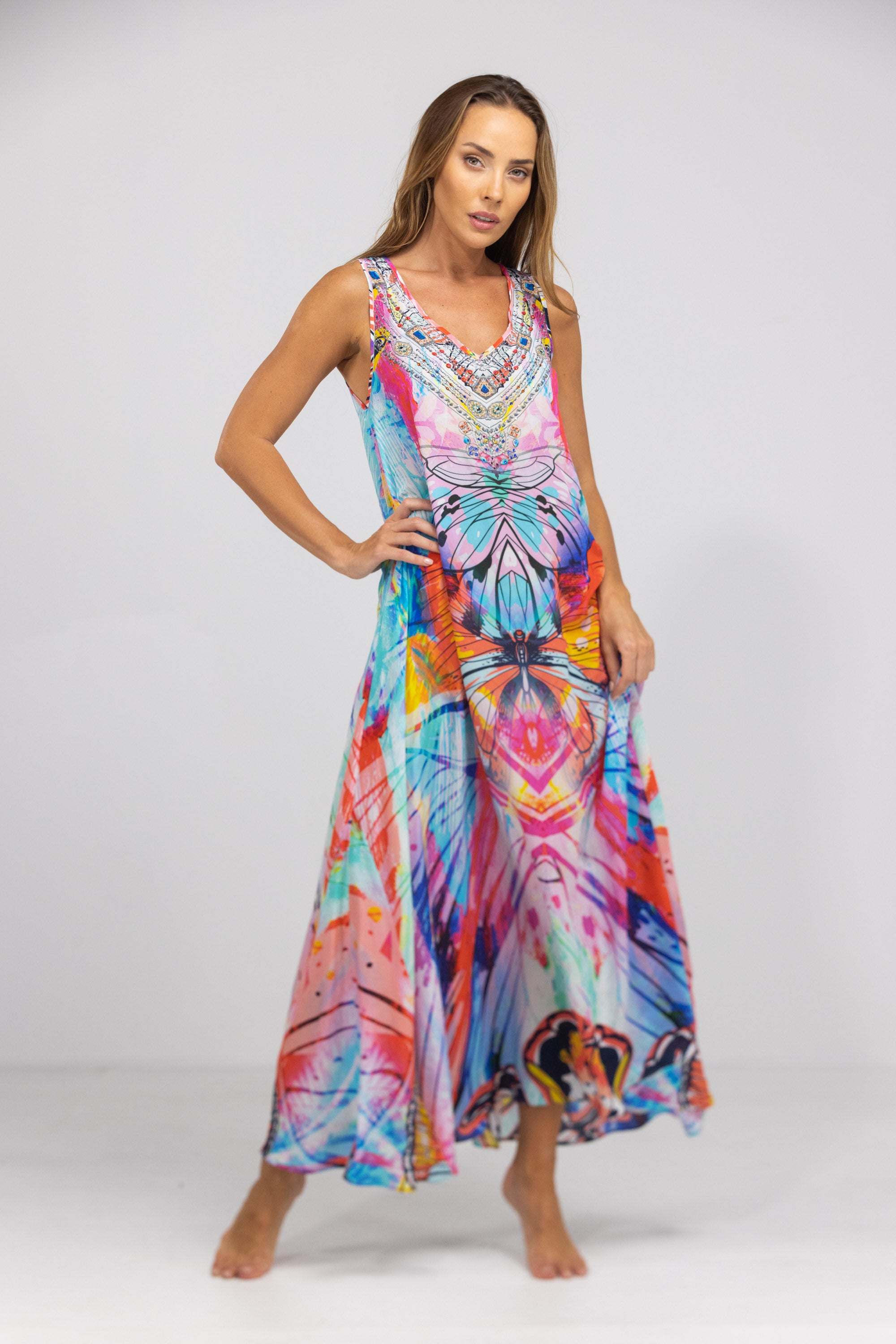 CANBERRA - FLOWING MAXI DRESS