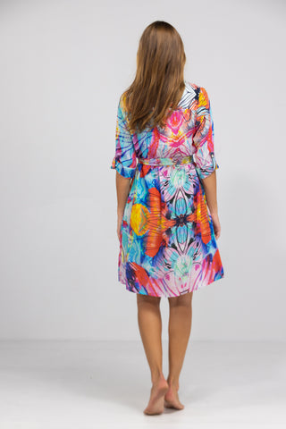 CANBERRA - PINTUCKS DRESS