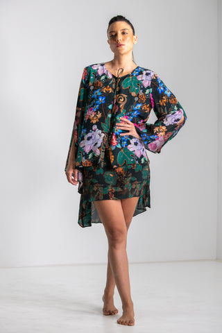 MIRAMARE GARDEN - LAYERED DRESS