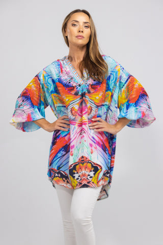 CANBERRA - V NECK DRESS